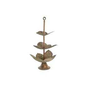 Frutero DKD Home Decor Dorado Metal 42 x 42 x 80 cm de DKD Home Decor, Cuencos y tazones - Ref: S3038776, Precio: 36,54 €, De...