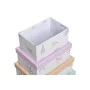 Jeu de Caisses de Rangement Empilables DKD Home Decor Marin Carton (43,5 x 33,5 x 15,5 cm) de DKD Home Decor, Boîtes et coffr...