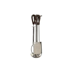 Fireplace Utensils DKD Home Decor Stainless steel Aluminium (15 x 15 x 62 cm) by DKD Home Decor, Fireplace accessories - Ref:...