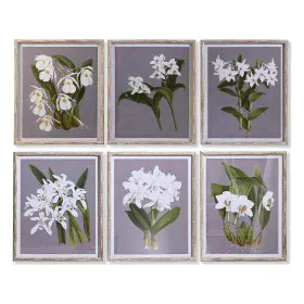 Bild DKD Home Decor Tanne Kristall 50 x 60 x 2,8 cm 50 x 2,8 x 60 cm Blomster (6 Stücke) von DKD Home Decor, Leinwanddrucke -...