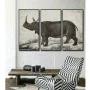 Cadre DKD Home Decor Colonial Rhinocéros (180 x 4 x 120 cm) de DKD Home Decor, Impressions sur toile - Réf : S3038868, Prix :...