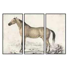 Painting DKD Home Decor Horse (180 x 4 x 120 cm) by DKD Home Decor, Prints on Canvas - Ref: S3038870, Price: 167,77 €, Discou...