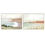 Pintura DKD Home Decor Praia 120 x 4 x 90 cm Cottage (2 Unidades) de DKD Home Decor, Impressões sobre tela - Ref: S3038877, P...