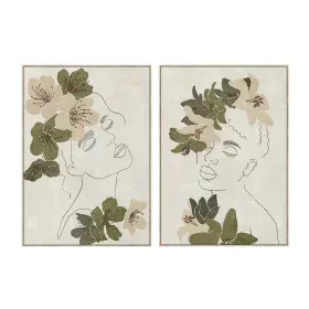 Pintura DKD Home Decor Mulher 100 x 4 x 140 cm Urbana (2 Unidades) de DKD Home Decor, Impressões sobre tela - Ref: S3038878, ...