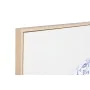 Bild DKD Home Decor 80 x 4 x 120 cm Blomster Skandinavisch (2 Stück) von DKD Home Decor, Leinwanddrucke - Ref: S3038883, Prei...