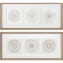 Cadre DKD Home Decor 61 x 3,8 x 26 cm 63,5 x 4 x 28,6 cm Cercles Scandinave (2 Unités) de DKD Home Decor, Impressions sur toi...