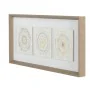 Bild DKD Home Decor 61 x 3,8 x 26 cm 63,5 x 4 x 28,6 cm Kreise Skandinavisch (2 Stück) von DKD Home Decor, Leinwanddrucke - R...