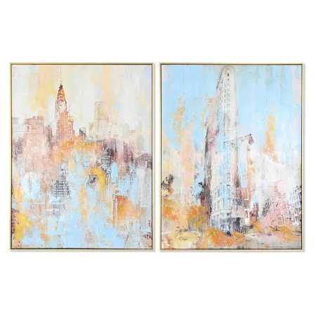 Painting DKD Home Decor 60 x 3,5 x 80 cm City 60 x 3 x 80 cm Loft (2 Units) by DKD Home Decor, Prints on Canvas - Ref: S30389...