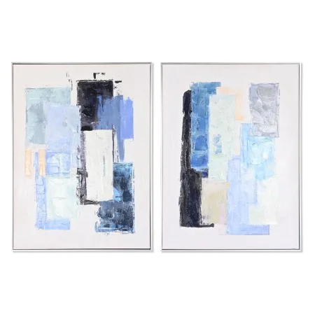 Cuadro DKD Home Decor Abstracto Urbano 60 x 3 x 80 cm 60 x 3,5 x 80 cm (2 Unidades) de DKD Home Decor, Impresiones sobre lien...