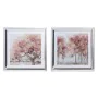 Cadre DKD Home Decor 69 x 2,5 x 69 cm Arbres Traditionnel (2 Unités) de DKD Home Decor, Impressions sur toile - Réf : S303896...