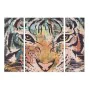 Conjunto de 3 quadros DKD Home Decor Colonial Tigre 140 x 3,8 x 100 cm de DKD Home Decor, Impressões sobre tela - Ref: S30389...