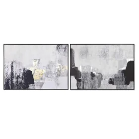 Pintura DKD Home Decor 143 x 4,5 x 103 cm Abstrato Urbana (2 Unidades) de DKD Home Decor, Impressões sobre tela - Ref: S30389...