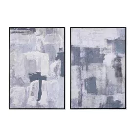 Painting DKD Home Decor 83 x 4,5 x 122,5 cm 83 x 4,5 x 123 cm Abstract Urban (2 Units) by DKD Home Decor, Prints on Canvas - ...