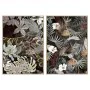 Cadre DKD Home Decor Tropical Feuille d'une plante 83 x 4,5 x 122,5 cm 83 x 4,5 x 123 cm (2 Unités) de DKD Home Decor, Impres...