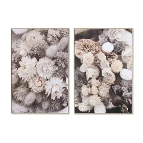 Pintura DKD Home Decor 83 x 4,5 x 122,5 cm 83 x 4,5 x 123 cm Bloemen Cottage (2 Unidades) de DKD Home Decor, Impressões sobre...