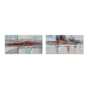 Painting DKD Home Decor 140 x 2,8 x 70 cm Abstract Modern (2 Units) by DKD Home Decor, Prints on Canvas - Ref: S3039060, Pric...