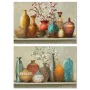 Cadre DKD Home Decor Vase Colonial 120 x 3 x 80 cm (2 Unités) de DKD Home Decor, Impressions sur toile - Réf : S3039077, Prix...