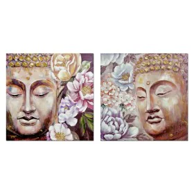 Bild DKD Home Decor Buddha 80 x 3 x 80 cm Orientalisch (2 Stück) von DKD Home Decor, Leinwanddrucke - Ref: S3039111, Preis: 6...