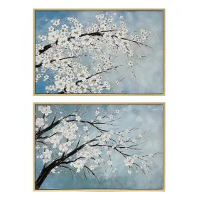 Canvas DKD Home Decor Tree 120 x 4 x 80 cm Oriental (2 Units) by DKD Home Decor, Prints on Canvas - Ref: S3039123, Price: 154...