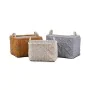 Basket set DKD Home Decor Polyester (42 x 32 x 27 cm) by DKD Home Decor, Boxes - Ref: S3039162, Price: 57,38 €, Discount: %