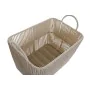 Basket set DKD Home Decor Beige Metal 39 x 29 x 31 cm 3 Pieces by DKD Home Decor, Storage boxes and chests - Ref: S3039177, P...