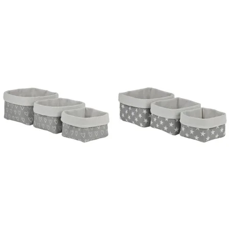 Basket set DKD Home Decor 23 x 23 x 16 cm (2 Units) by DKD Home Decor, Boxes - Ref: S3039235, Price: 22,64 €, Discount: %