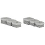 Set di Cestini DKD Home Decor 23 x 23 x 16 cm (2 Unità) di DKD Home Decor, Scatole decorative - Rif: S3039235, Prezzo: 25,85 ...