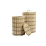 Set de basket DKD Home Decor 40 x 40 x 63 cm Bambou de DKD Home Decor, Boîtes - Réf : S3039248, Prix : 114,47 €, Remise : %