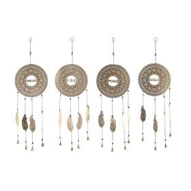 Figurine Décorative DKD Home Decor Doré Plumes 25 x 1 x 77 cm de DKD Home Decor, Objets de décoration - Réf : S3039262, Prix ...