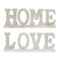 Statua Decorativa DKD Home Decor Bianco Decapaggio 40,5 x 5 x 15 cm (2 Unità) di DKD Home Decor, Soprammobili - Rif: S3039268...