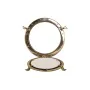 Wall mirror DKD Home Decor Golden Brass Window (29 x 5 x 29 cm) by DKD Home Decor, Wall-Mounted Mirrors - Ref: S3039289, Pric...