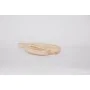 bandeja de aperitivos DKD Home Decor Marrom claro Natural Tropical 38 x 21 x 5 cm 30 x 21 x 5 cm de DKD Home Decor, Pratos e ...