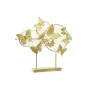 Figura Decorativa DKD Home Decor Dourado Metal Borboletas (63 x 9 x 58,4 cm) de DKD Home Decor, Adornos - Ref: S3039308, Preç...