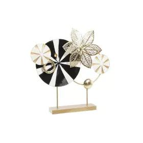 Figura Decorativa DKD Home Decor Negro Dorado Metal Moderno (62 x 9 x 61,6 cm) de DKD Home Decor, Adornos - Ref: S3039309, Pr...