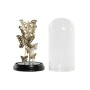 Figurine Décorative DKD Home Decor Verre Noir Doré Métal Papillons (18,5 x 18,5 x 32,5 cm) de DKD Home Decor, Objets de décor...