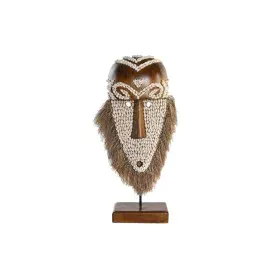 Figurine Décorative DKD Home Decor Naturel Masque Fibre (30 x 10,5 x 53 cm) de DKD Home Decor, Objets de décoration - Réf : S...