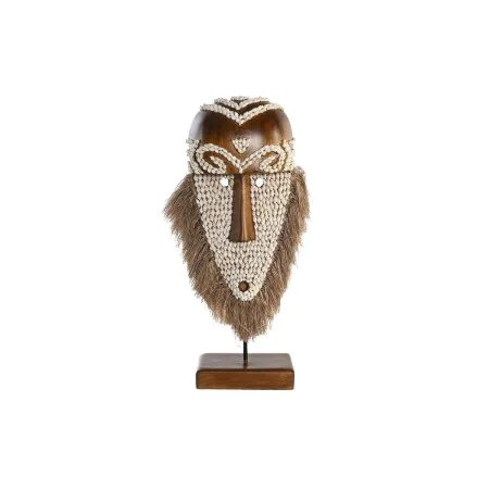 Figura Decorativa DKD Home Decor Natural Máscara Fibra (30 x 10,5 x 53 cm) de DKD Home Decor, Adornos - Ref: S3039320, Precio...