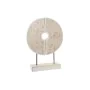 Figura Decorativa DKD Home Decor Branco Ferro Círculos (41 x 12 x 55 cm) de DKD Home Decor, Adornos - Ref: S3039322, Preço: 3...