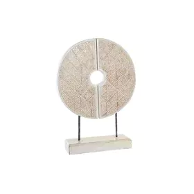 Figura Decorativa DKD Home Decor Blanco Hierro Círculos (41 x 12 x 55 cm) de DKD Home Decor, Adornos - Ref: S3039322, Precio:...