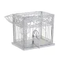 Cage DKD Home Decor Blanc Métal 28 x 20 x 54 cm de DKD Home Decor, Cages - Réf : S3039335, Prix : 66,13 €, Remise : %