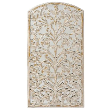 Décoration murale DKD Home Decor 45 x 2 x 89 cm Finition vieillie Blanc Romantique de DKD Home Decor, Objets de décoration - ...