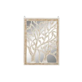 Decorazione da Parete DKD Home Decor Specchio Albero Bianco Legno MDF (45 x 2,5 x 65 cm) di DKD Home Decor, Soprammobili - Ri...