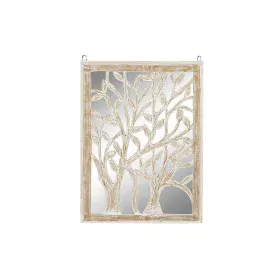 Wanddekoration DKD Home Decor Spiegel Baum Weiß Holz MDF (45 x 2,5 x 65 cm) von DKD Home Decor, Ornamente - Ref: S3039353, Pr...