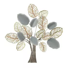 Decorazione da Parete DKD Home Decor Albero Metallo Multicolore Moderno (96 x 7,6 x 100 cm) di DKD Home Decor, Soprammobili -...