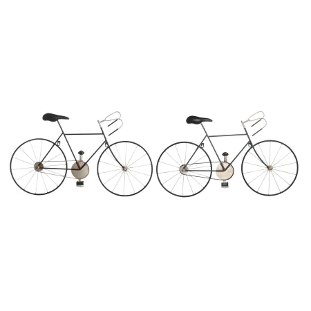 Statua Decorativa DKD Home Decor 78 x 2,5 x 45 cm Bicicletta Vintage (2 Unità) di DKD Home Decor, Soprammobili - Rif: S303940...