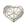 Figura Decorativa DKD Home Decor 26 x 5 x 21 cm Coração Dourado de DKD Home Decor, Adornos - Ref: S3039409, Preço: 28,50 €, D...