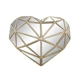 Statua Decorativa DKD Home Decor 26 x 5 x 21 cm Cuore Dorato di DKD Home Decor, Soprammobili - Rif: S3039409, Prezzo: 28,50 €...