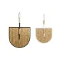 Decoração de Parede DKD Home Decor Preto Castanho Leque Bambu Tropical (42 x 3 x 60 cm) de DKD Home Decor, Adornos - Ref: S30...