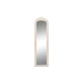 Miroir mural DKD Home Decor Naturel Blanc Bois de manguier Décapé (30 x 3 x 107 cm) de DKD Home Decor, Miroirs muraux - Réf :...