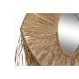 Espelho de parede DKD Home Decor 61 x 6 x 80 cm Ferro Fibra natural Bali de DKD Home Decor, Espelhos de parede - Ref: S303945...